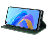 AZNS Custodia per telefono in pelle a conchiglia con struttura in vitello magnetico, For OPPO K10 / A96 4G / Realme 9i, For Xiaomi Redmi 10C / 10 India, For Honor X8 / X30i