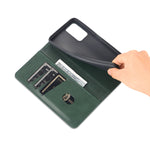 AZNS Custodia per telefono in pelle a conchiglia con struttura in vitello magnetico, For OPPO K10 / A96 4G / Realme 9i, For Xiaomi Redmi 10C / 10 India, For Honor X8 / X30i