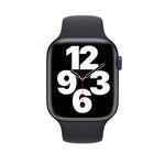 Cinturino in silicone per Apple Watch Series, For Apple Watch Series 9&8&7 41mm / SE 3&SE 2&6&SE&5&4 40mm, For Apple Watch 42mm / 41mm / 40mm / 38mm, For Apple Watch 46mm / 49mm / 45mm / 44mm                                                             ...