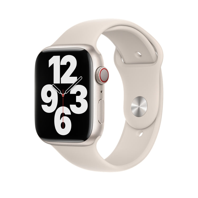 Cinturino in silicone per Apple Watch Series, For Apple Watch Series 9&8&7 41mm / SE 3&SE 2&6&SE&5&4 40mm, For Apple Watch 42mm / 41mm / 40mm / 38mm, For Apple Watch 46mm / 49mm / 45mm / 44mm                                                             ...