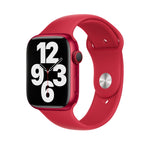 Cinturino in silicone per Apple Watch Series, For Apple Watch Series 9&8&7 41mm / SE 3&SE 2&6&SE&5&4 40mm, For Apple Watch 42mm / 41mm / 40mm / 38mm, For Apple Watch 46mm / 49mm / 45mm / 44mm                                                             ...