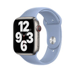 Cinturino in silicone per Apple Watch Series, For Apple Watch Series 9&8&7 41mm / SE 3&SE 2&6&SE&5&4 40mm, For Apple Watch 42mm / 41mm / 40mm / 38mm, For Apple Watch 46mm / 49mm / 45mm / 44mm                                                             ...