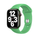 Cinturino in silicone per Apple Watch Series, For Apple Watch Series 9&8&7 41mm / SE 3&SE 2&6&SE&5&4 40mm, For Apple Watch 42mm / 41mm / 40mm / 38mm, For Apple Watch 46mm / 49mm / 45mm / 44mm                                                             ...