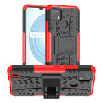 Gomma Texture TPU + Custodia per telefono PC con supporto, For OPPO Realme C21Y, For Motorola Moto G22/E32, For OPPO Realme C35