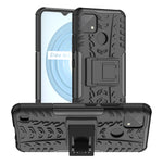 Gomma Texture TPU + Custodia per telefono PC con supporto, For OPPO Realme C21Y, For Motorola Moto G22/E32, For OPPO Realme C35