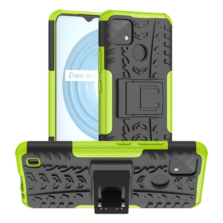 Gomma Texture TPU + Custodia per telefono PC con supporto, For OPPO Realme C21Y, For Motorola Moto G22/E32, For OPPO Realme C35