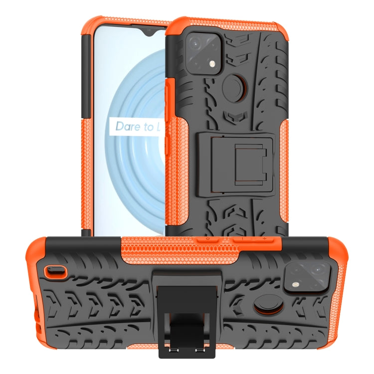 Gomma Texture TPU + Custodia per telefono PC con supporto, For OPPO Realme C21Y, For Motorola Moto G22/E32, For OPPO Realme C35