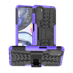Gomma Texture TPU + Custodia per telefono PC con supporto, For OPPO Realme C21Y, For Motorola Moto G22/E32, For OPPO Realme C35