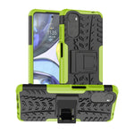 Gomma Texture TPU + Custodia per telefono PC con supporto, For OPPO Realme C21Y, For Motorola Moto G22/E32, For OPPO Realme C35