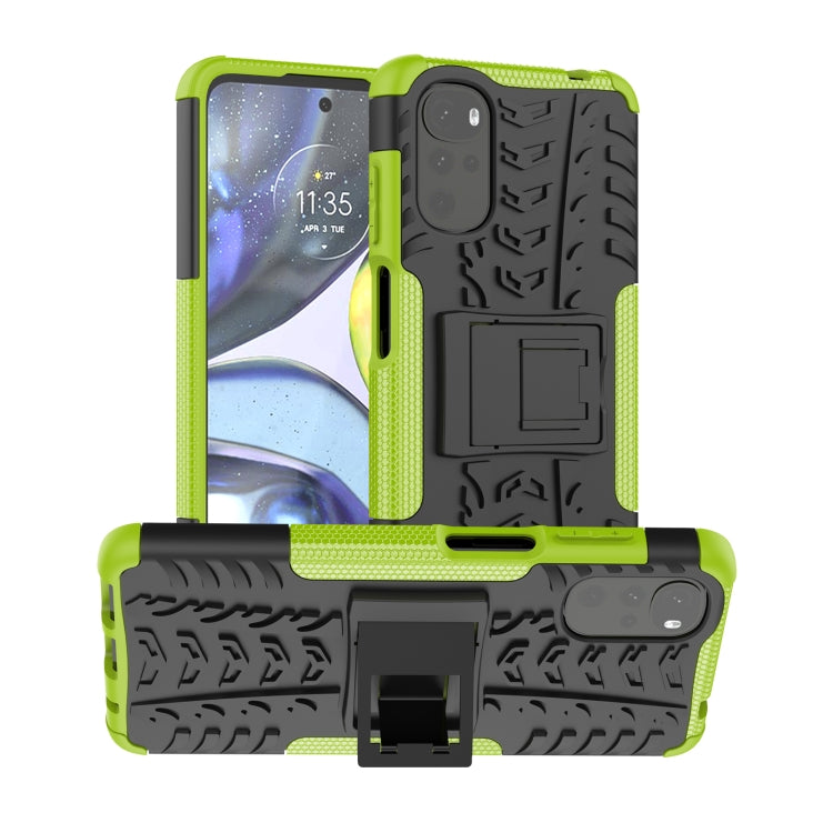 Gomma Texture TPU + Custodia per telefono PC con supporto, For OPPO Realme C21Y, For Motorola Moto G22/E32, For OPPO Realme C35
