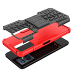 Gomma Texture TPU + Custodia per telefono PC con supporto, For vivo Y75 / Y55 / T1 5G, For Samsung Galaxy M23 / F23 5G