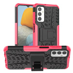 Gomma Texture TPU + Custodia per telefono PC con supporto, For vivo Y75 / Y55 / T1 5G, For Samsung Galaxy M23 / F23 5G