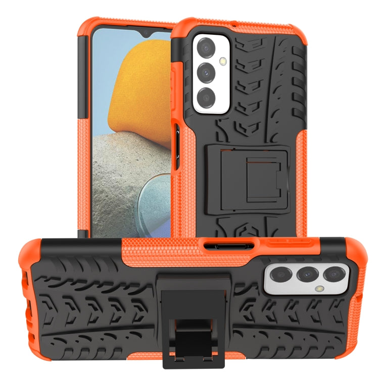 Gomma Texture TPU + Custodia per telefono PC con supporto, For vivo Y75 / Y55 / T1 5G, For Samsung Galaxy M23 / F23 5G