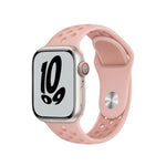 Cinturino sportivo in silicone per Apple Watch Series, 7 41mm / 6&SE&5&4 40mm / 3&2&1 38mm, 7 45mm / 6&SE&5&4 44mm / 3&2&1 42mm