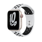 Cinturino sportivo in silicone per Apple Watch Series, 7 41mm / 6&SE&5&4 40mm / 3&2&1 38mm, 7 45mm / 6&SE&5&4 44mm / 3&2&1 42mm