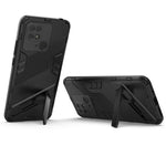 Punk Armor PC + Custodia per telefono in TPU con supporto, For Xiaomi Redmi 10C 4G