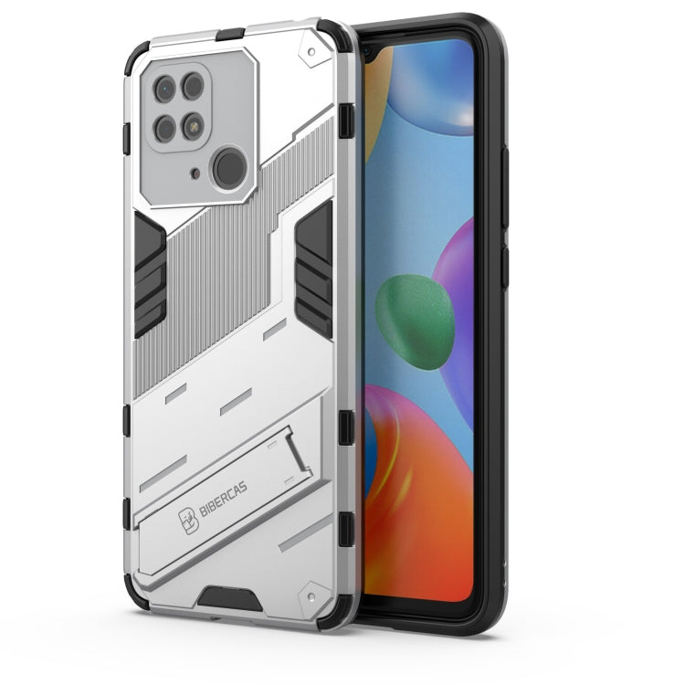 Punk Armor PC + Custodia per telefono in TPU con supporto, For Xiaomi Redmi 10C 4G
