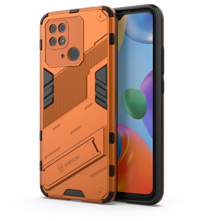 Punk Armor PC + Custodia per telefono in TPU con supporto, For Xiaomi Redmi 10C 4G