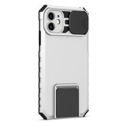 Custodia per telefono camshield scorrevole con supporto stereoscopico, For iPhone 11, For iPhone 12, For iPhone 12 Pro