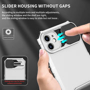 Custodia per telefono camshield scorrevole con supporto stereoscopico, For iPhone 11, For iPhone 12, For iPhone 12 Pro