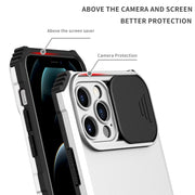 Custodia per telefono camshield scorrevole con supporto stereoscopico, For iPhone 12 Pro Max, For iPhone 13 Pro, For iPhone 13 Pro Max