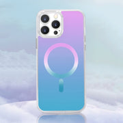 Custodia per telefono magnetica Gradient Magsafe, For iPhone 13, For iPhone 13 Pro, For iPhone 13 Pro Max, For iPhone 12, For iPhone 12 Pro, For iPhone 12 Pro Max