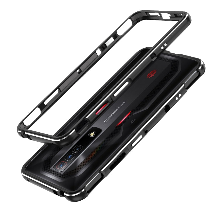 Protezione per obiettivo serie Aurora + custodia per telefono con struttura in metallo, For ZTE nubia Red Magic 7, For ZTE nubia Red Magic 7 Pro