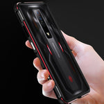 Protezione per obiettivo serie Aurora + custodia per telefono con struttura in metallo, For ZTE nubia Red Magic 7, For ZTE nubia Red Magic 7 Pro