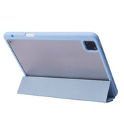 Custodia per tablet in pelle acrilica trasparente a deformazione, For iPad Air 13 2025 / 2024 / iPad Pro 12.9 2022 / 2021 / 2020 / 2018