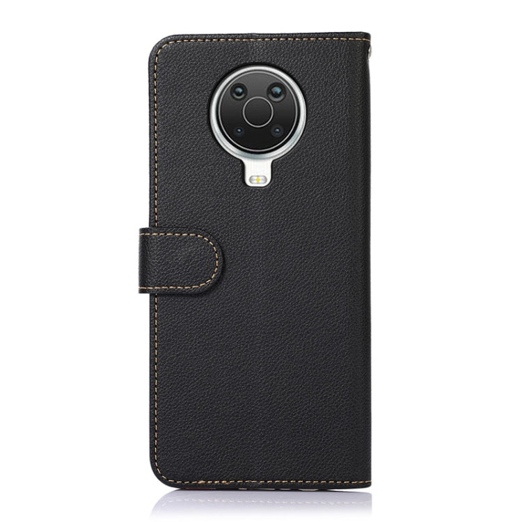KHAZNEH Custodia per telefono RFID in pelle con texture Litchi, For Nokia 6.3, For Nokia G11 / G21 4G, For Nokia X100