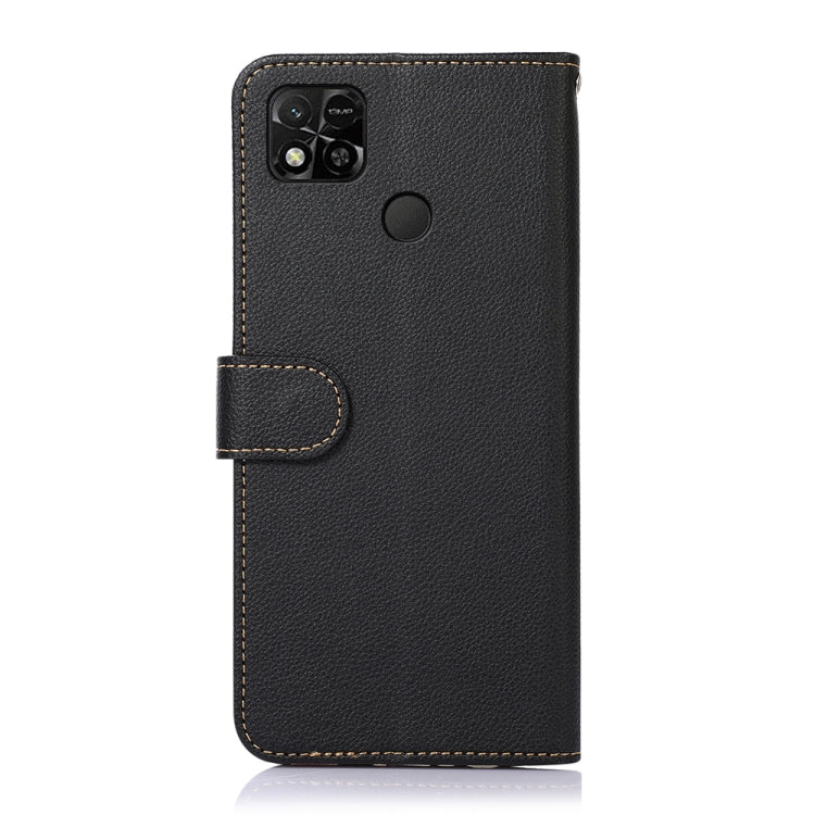 KHAZNEH Custodia per telefono RFID in pelle con texture Litchi, For Xiaomi Redmi 10A, For Xiaomi Redmi 10C, For Xiaomi Redmi K40S, For Xiaomi Redmi K50 / K50 Pro, For Xiaomi Redmi Note 11 Pro 5G / 4G Foreign, For Xiaomi Redmi Note 11E