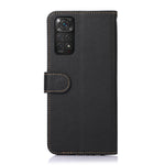 KHAZNEH Custodia per telefono RFID in pelle con texture Litchi, For Xiaomi Redmi Note 11S, For Xiaomi Redmi Note 10 4G / 10S, For Xiaomi Mi 11 Lite, For Xiaomi Mi 11T / 11T Pro, For Xiaomi 12 Pro, For Xiaomi 12