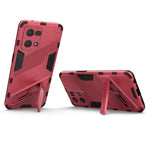 Punk Armor 2 in 1 PC + custodia per telefono antiurto in TPU con supporto invisibile, For OPPO Reno7 4G
