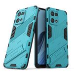 Punk Armor 2 in 1 PC + custodia per telefono antiurto in TPU con supporto invisibile, For OPPO Reno7 4G