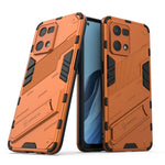 Punk Armor 2 in 1 PC + custodia per telefono antiurto in TPU con supporto invisibile, For OPPO Reno7 4G