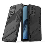 Punk Armor 2 in 1 PC + custodia per telefono antiurto in TPU con supporto invisibile, For OPPO Reno7 4G
