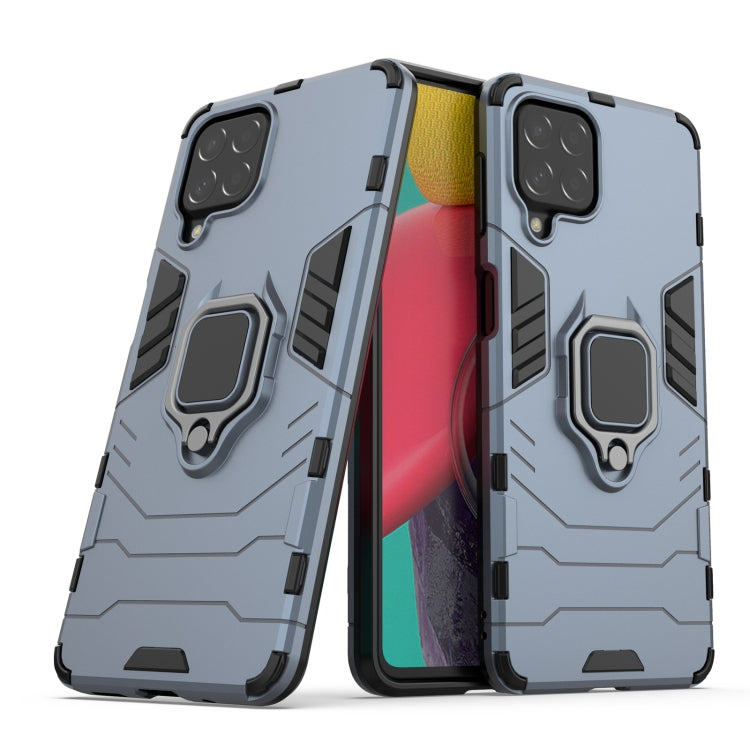 Custodia protettiva antiurto per PC + TPU con supporto per anello magnetico, For Samsung Galaxy M53 5G