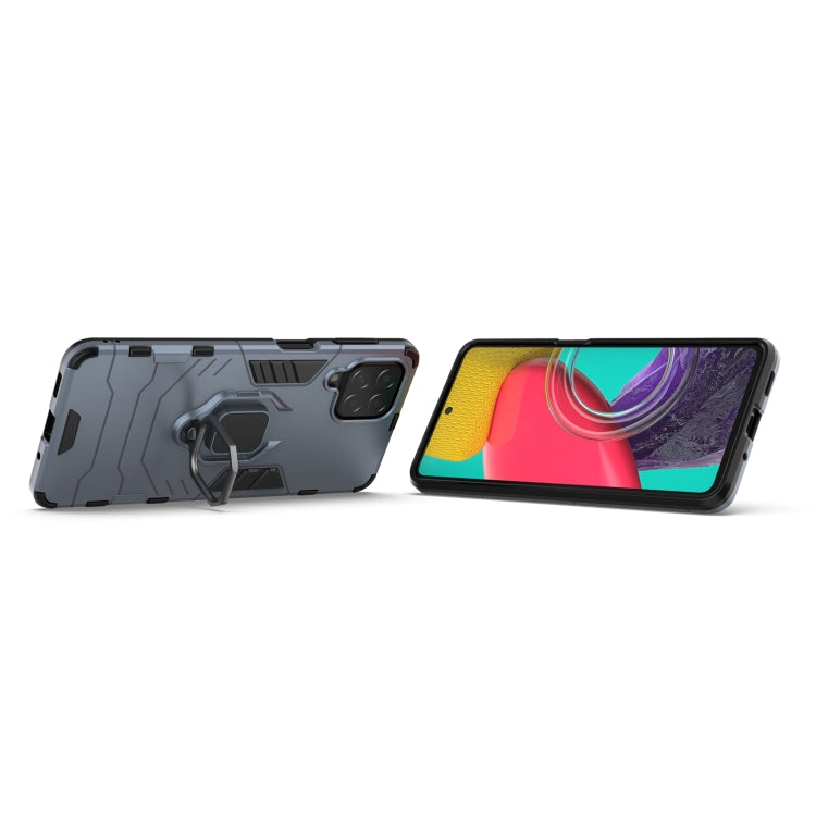 Custodia protettiva antiurto per PC + TPU con supporto per anello magnetico, For Samsung Galaxy M53 5G