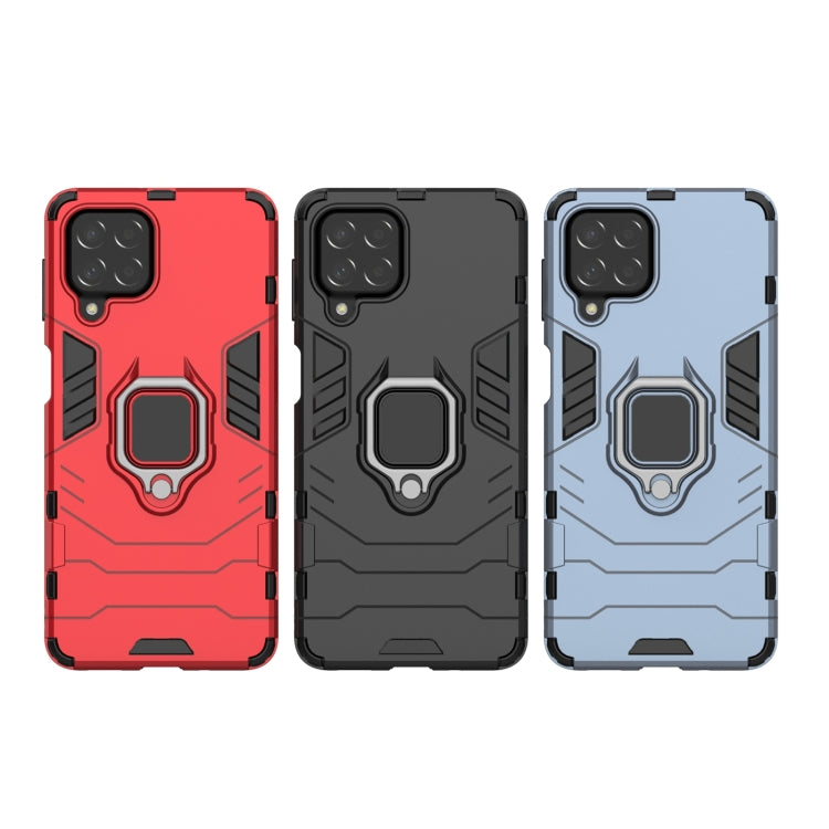 Custodia protettiva antiurto per PC + TPU con supporto per anello magnetico, For Samsung Galaxy M53 5G