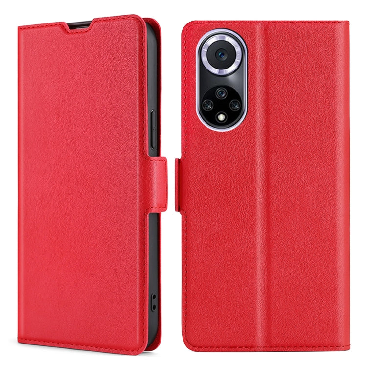 Custodia per telefono in pelle con fibbia laterale ultrasottile, For Huawei nova 9, For Huawei Nova 9 SE 4G