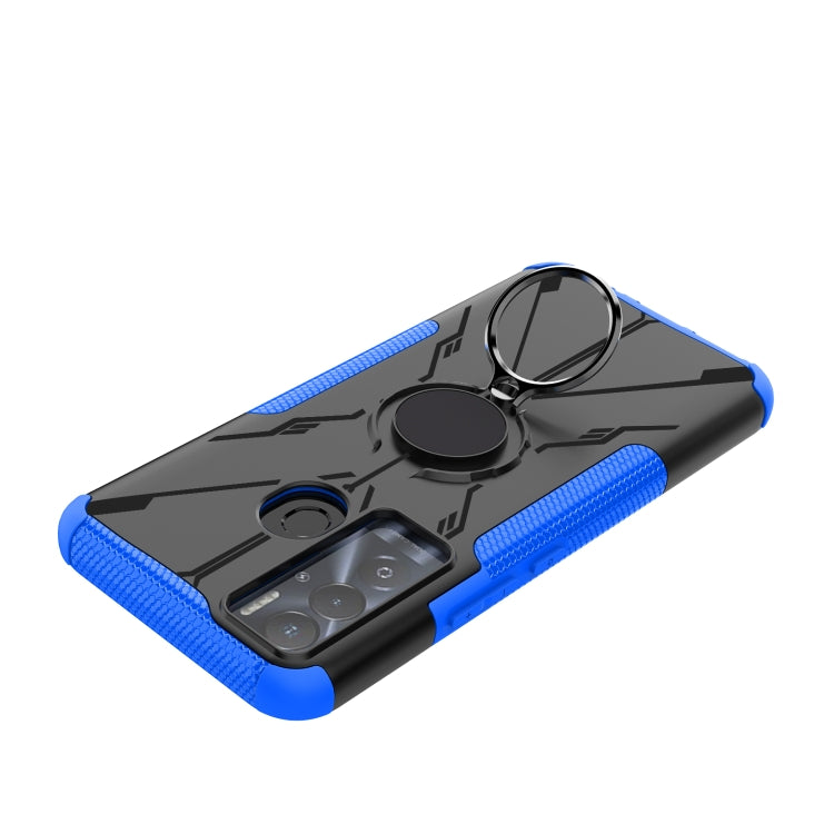 Armor Bear Custodia antiurto per PC + TPU con anello, For Nokia G21, For Motorola Moto G Stylus 2022, For Xiaomi Redmi Note 11 Pro 5G, For Tecno Spark Go 2022, For Samsung Galaxy A03s US Version, For Tecno Pova Neo