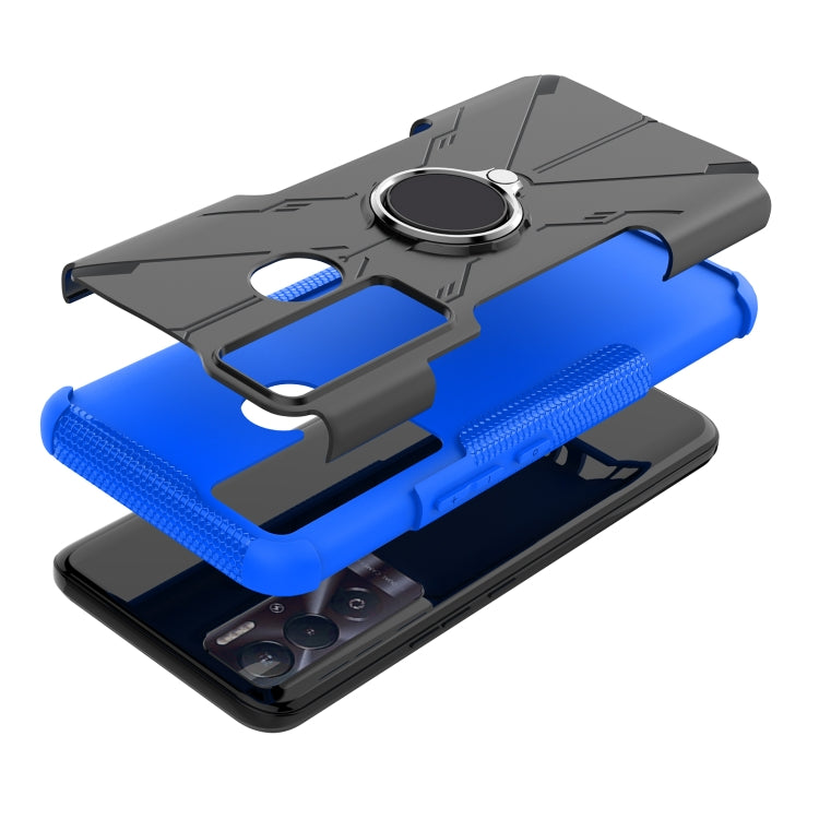 Armor Bear Custodia antiurto per PC + TPU con anello, For Nokia G21, For Motorola Moto G Stylus 2022, For Xiaomi Redmi Note 11 Pro 5G, For Tecno Spark Go 2022, For Samsung Galaxy A03s US Version, For Tecno Pova Neo
