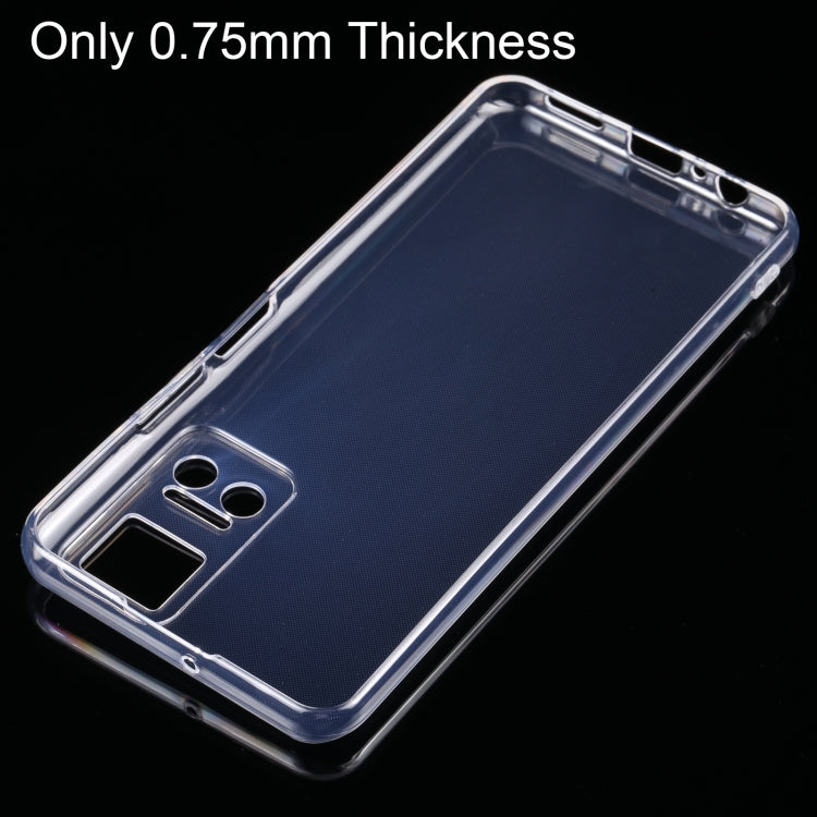 Custodia per telefono in TPU trasparente ultrasottile da 0,75 mm, For Honor Magic4, For Honor Play6T, For Honor X8