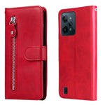 Custodia in pelle flip orizzontale con cerniera Fashion Calf Texture, For OPPO Realme C31, For OPPO Reno7 Pro 5G China & Global