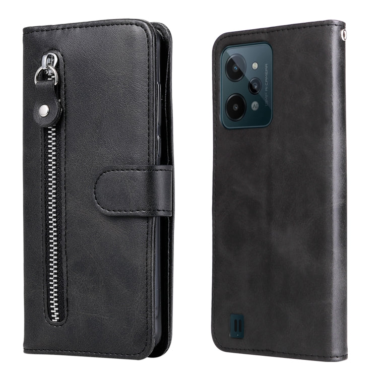 Custodia in pelle flip orizzontale con cerniera Fashion Calf Texture, For OPPO Realme C31, For OPPO Reno7 Pro 5G China & Global