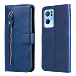 Custodia in pelle flip orizzontale con cerniera Fashion Calf Texture, For OPPO Realme C31, For OPPO Reno7 Pro 5G China & Global