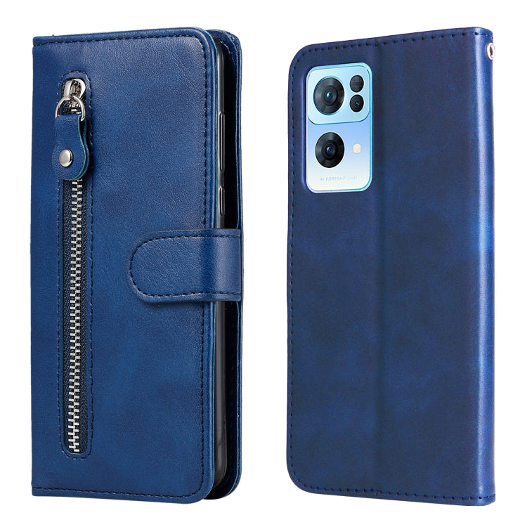 Custodia in pelle flip orizzontale con cerniera Fashion Calf Texture, For OPPO Realme C31, For OPPO Reno7 Pro 5G China & Global