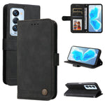Custodia per telefono in pelle con bottone in metallo con albero della vita Skin Feel, For Tecno Camon 18 Premier, For Tecno Camon 18 / 18 Pro, For Infinix Hot 11s, For Infinix Hot 11s NFC