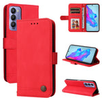 Custodia per telefono in pelle con bottone in metallo con albero della vita Skin Feel, For Tecno Camon 18 Premier, For Tecno Camon 18 / 18 Pro, For Infinix Hot 11s, For Infinix Hot 11s NFC