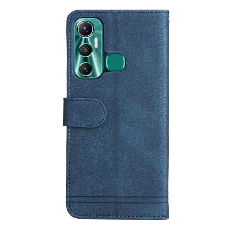 Custodia per telefono in pelle con bottone in metallo con albero della vita Skin Feel, For Infinix Hot 11, For Infinix Smart 6, For Infinix Note 11 Pro / 11S / X697, For OPPO Reno7 5G / Find X5 Lite Global